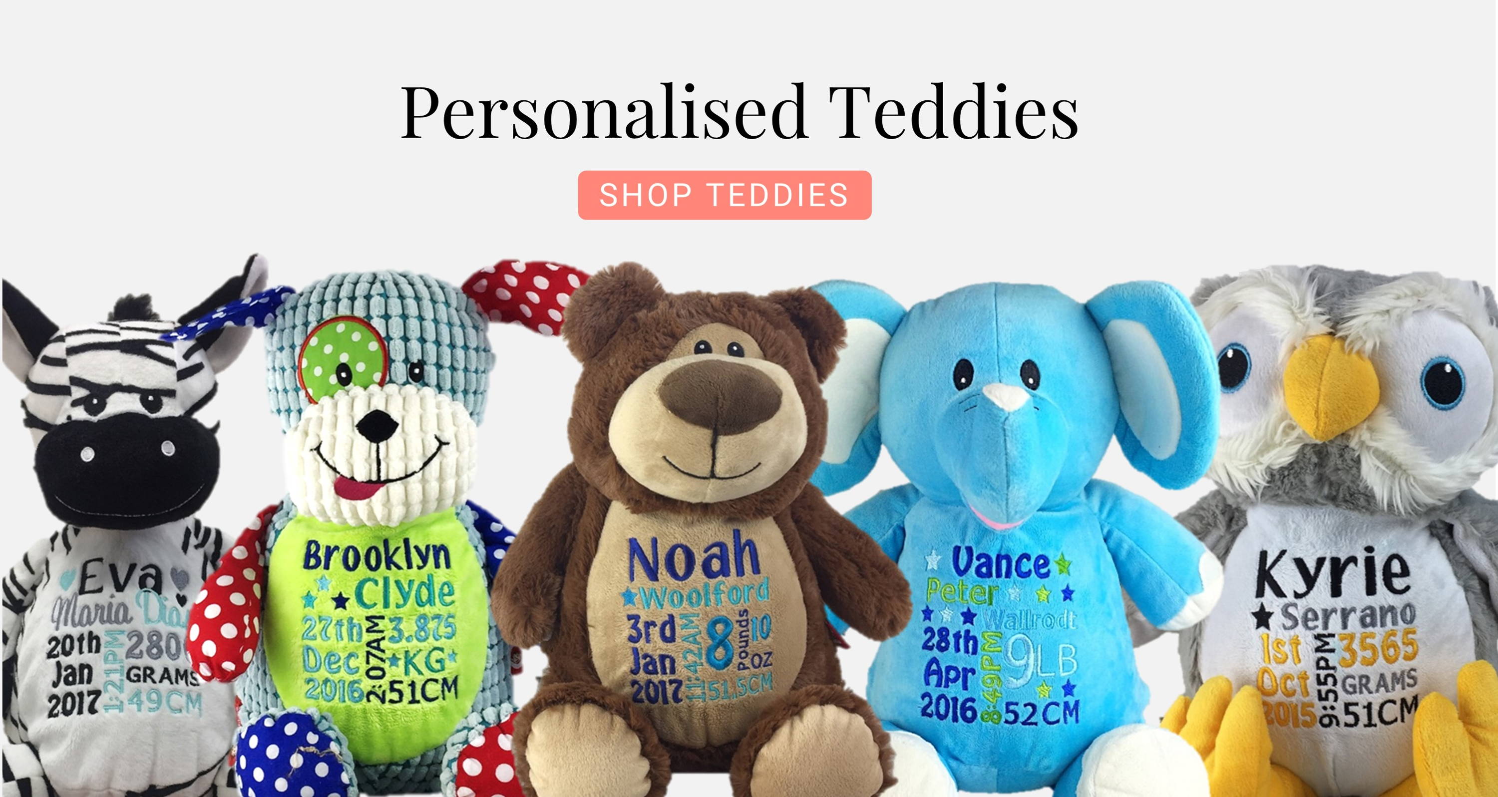 Personalised Teddy Bears Teddies Free Delivery Teddie Lane